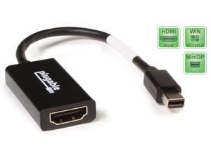 Plugable Active Mini DisplayPort to HDMI Adapter (Supports displays up to 4k / UHD / 3840x2160@30Hz) Plugable Active Mini DisplayPort to HDMI Adapter (Supports displays up to 4k / UHD / 3840x2160@30Hz)