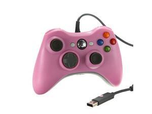 Pink Wired USB Game Pad Controller For Microsoft Xbox 360 & Slim PC Windows 7 Pink Wired USB Game Pad Controller For Microsoft Xbox 360 & Slim PC Windows 7