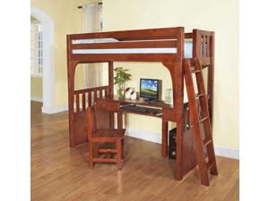 Discovery World Furniture Merlot Convertible Bed Twin over Desk Discovery World Furniture Merlot Convertible Bed Twin over Desk