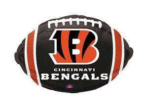 Anagram Cincinnatti Bengals Football NFL Playoffs Decor 21" Foil Balloon Anagram Cincinnatti Bengals Football NFL Playoffs Decor 21" Foil Balloon