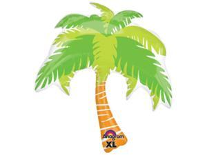 Anagram Hawaiian Tropical Island Luau Palm Tree SuperShape 33" Foil Balloon Anagram Hawaiian Tropical Island Luau Palm Tree SuperShape 33" Foil Balloon
