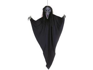 Loftus Witch Ghoul Halloween Haunt 7' Hanging Prop, Black Loftus Witch Ghoul Halloween Haunt 7' Hanging Prop, Black
