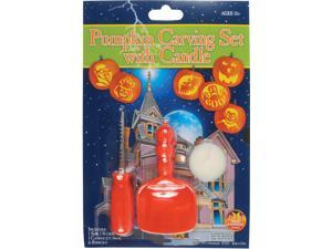 Loftus Orange 9pc Halloween Pumpkin Carving Set With Candle Loftus Orange 9pc Halloween Pumpkin Carving Set With Candle