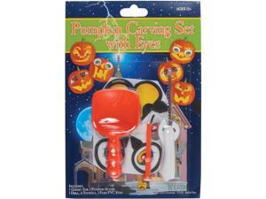 Loftus 12pc Deluxe Pumpkin Carving Kit w Stencils & PVC Eyes Loftus 12pc Deluxe Pumpkin Carving Kit w Stencils & PVC Eyes
