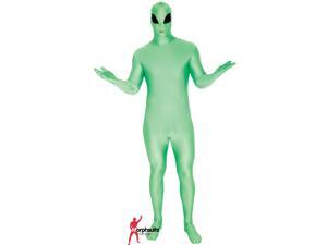 Original Morphsuits Green Alien Adult Suit Character Morphsuit, Large Original Morphsuits Green Alien Adult Suit Character Morphsuit, Large