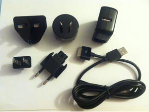 NEW OEM LOGITECH USA EU UK AU ASIA WORLD ADAPTER KIT FOR iPOD NANO 1st-6th GENERATION NEW OEM LOGITECH USA EU UK AU ASIA WORLD ADAPTER KIT FOR iPOD NANO 1st-6th GENERATION