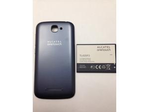 NEW OEM ALCATEL ONE TOUCH 7040T FIERCE 2 TLi020F2 BATTERY + GREY DOOR T-MOBILE NEW OEM ALCATEL ONE TOUCH 7040T FIERCE 2 TLi020F2 BATTERY + GREY DOOR T-MOBILE