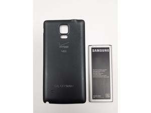 NEW OEM SAMSUNG SM-N910V N910V NOTE 4 EB-BN910BBU BATTERY + BLACK DOOR VERIZON WIRELESS NEW OEM SAMSUNG SM-N910V N910V NOTE 4 EB-BN910BBU BATTERY + BLACK DOOR VERIZON WIRELESS