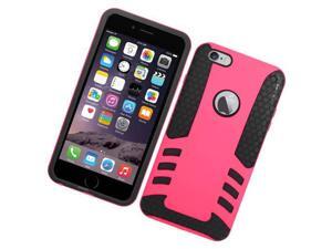 Apple iPhone 6 plus 5.5 inch Hard Cover and Silicone Protective Case - Hybrid Pink/ Black Fusion Apple iPhone 6 plus 5.5 inch Hard Cover and Silicone Protective Case - Hybrid Pink/ Black Fusion