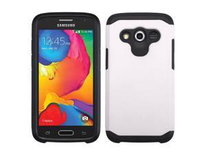 Samsung Galaxy Avant G386T Hard Cover and Silicone Protective Case - Hybrid White/ Black Astronoot + Stylus Pen Samsung Galaxy Avant G386T Hard Cover and Silicone Protective Case - Hybrid White/ Black Astronoot + Stylus Pen