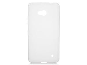 Microsoft Nokia Lumia 640 Silicone Case - TPU Frosted Transparent White Microsoft Nokia Lumia 640 Silicone Case - TPU Frosted Transparent White