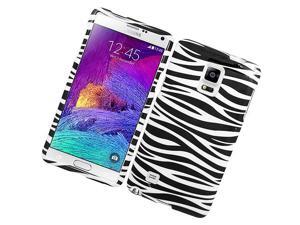 Samsung Galaxy Note 4 Hard Case Cover - Black/White Zebra Samsung Galaxy Note 4 Hard Case Cover - Black/White Zebra