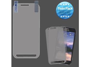 For G890A Galaxy S6 Active Screen Protector Cover Film - Twin Pack For G890A Galaxy S6 Active Screen Protector Cover Film - Twin Pack