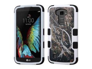 LG K10 Premier LTE L62VL L61AL K428 K430 K420 K420N Hard Cover and Silicone Protective Case - Hybrid Yellow Black Vine/ Black Tuff LG K10 Premier LTE L62VL L61AL K428 K430 K420 K420N Hard Cover and Silicone Protective Case - Hybrid Yellow Black Vine/ Black Tuff