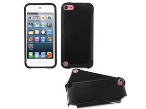 For iPod touch 6th GEN, 5th GEN Black/Black Frosted Fusion Protector Cover For iPod touch 6th GEN, 5th GEN Black/Black Frosted Fusion Protector Cover