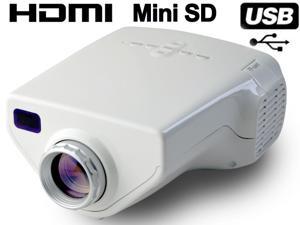 Bravolink E03 MINI Home Theater LED LCD Projector USB VGA HDMI 1080P - White Bravolink E03 MINI Home Theater LED LCD Projector USB VGA HDMI 1080P - White