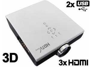 HD LED 3D-Ready Native 1024*768 2000 lumens Home Theater Projector TV HDMI*3 USB*2 HD LED 3D-Ready Native 1024*768 2000 lumens Home Theater Projector TV HDMI*3 USB*2
