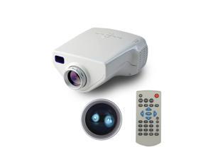 Mini Portable LCD 20000 Hours LED Projector Home theater with USB /HDMI /VGA / EF/ Mini SD Card For Children's learning and entertainment -White Mini Portable LCD 20000 Hours LED Projector Home theater with USB /HDMI /VGA / EF/ Mini SD Card For Children's learning and entertainment -White