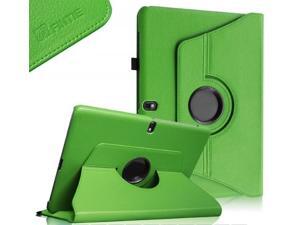 Samsung Galaxy Tab Pro 10.1 Rotating Case Cover - Leather 360 Degree Swivel Stand for TabPro 10.1-inch Tablet SM-T520/T525 (Green) Samsung Galaxy Tab Pro 10.1 Rotating Case Cover - Leather 360 Degree Swivel Stand for TabPro 10.1-inch Tablet SM-T520/T525 (Green)
