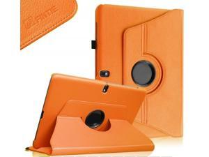 Samsung Galaxy Tab Pro 10.1 Rotating Case Cover - Leather 360 Degree Swivel Stand for TabPro 10.1-inch Tablet SM-T520/T525 (Orange) Samsung Galaxy Tab Pro 10.1 Rotating Case Cover - Leather 360 Degree Swivel Stand for TabPro 10.1-inch Tablet SM-T520/T525 (Orange)