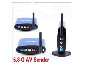 PAT-530 5.8G Wireless AV TV Audio Video Sender Transmitter 2 Receiver IR Remoter PAT-530 5.8G Wireless AV TV Audio Video Sender Transmitter 2 Receiver IR Remoter