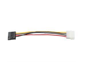 New 4-Pin IDE to 15 Pin SATA HDD Power Adapter Cable New 4-Pin IDE to 15 Pin SATA HDD Power Adapter Cable