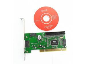 New 3 Port SATA + IDE Serial HDD ATA PCI Card VIA VT6421A New 3 Port SATA + IDE Serial HDD ATA PCI Card VIA VT6421A
