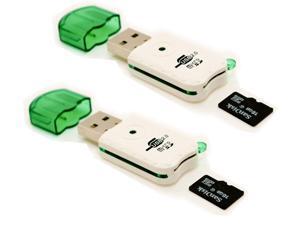 Portable USB 2 Adapter MicroSD SDHC Memory Card Reader/Writer Flash Drive Lot 2 Portable USB 2 Adapter MicroSD SDHC Memory Card Reader/Writer Flash Drive Lot 2