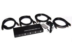 KVM-4UHM 4X1 USB HDMI KVM Switch KVM-4UHM 4X1 USB HDMI KVM Switch