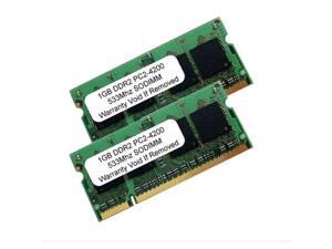 2GB Kit 2 X 1GB DDR2 PC2-4200 SODIMM PC2 533 MHz 200 pins LAPTOP MEMORY 2GB Kit 2 X 1GB DDR2 PC2-4200 SODIMM PC2 533 MHz 200 pins LAPTOP MEMORY