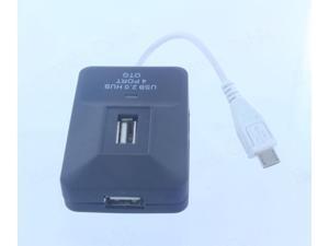USB On-the-Go 4-Port USB 2.0 OTG Hub for Galaxy S3, S4, Note 2, Note 3 (C-742) USB On-the-Go 4-Port USB 2.0 OTG Hub for Galaxy S3, S4, Note 2, Note 3 (C-742)