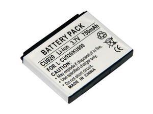 750 mAh Lithium-Ion Standard Battery for LG Vu CU920 750 mAh Lithium-Ion Standard Battery for LG Vu CU920