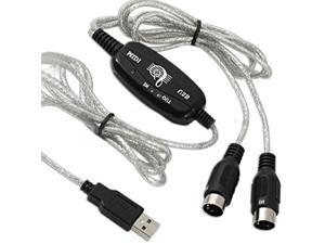 1.5 m 6980 # USB Cable USB Music Keyboard USB To MIDI Cable Adapter Cable USB to MIDI Cable to PC for XP Vista Mac 1.5 m 6980 # USB Cable USB Music Keyboard USB To MIDI Cable Adapter Cable USB to MIDI Cable to PC for XP Vista Mac