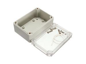 Plastic White 100x68x50mm Waterproof Clear Cover Electronic Project Box Enclosure Case Plastic White 100x68x50mm Waterproof Clear Cover Electronic Project Box Enclosure Case