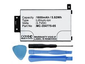 Extended 1600mAh Replacement 58-000049, MC-354775-05, S13-R1-D, S13-R1-S Battery for 2013 2nd Generation Amazon Kindle Paperwhite DP75SDI 6" e-Reader with Installation Tools Extended 1600mAh Replacement 58-000049, MC-354775-05, S13-R1-D, S13-R1-S Battery for 2013 2nd Generation Amazon Kindle Paperwhite DP75SDI 6" e-Reader with Installation Tools