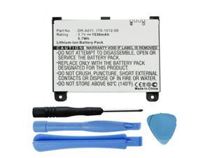 Replacement S11S01A, 170-1012-00 Battery for Amazon Kindle 2 D00511, Kindle 2 D00701 & Kindle DX D00801 (Graphite) eReaders Replacement S11S01A, 170-1012-00 Battery for Amazon Kindle 2 D00511, Kindle 2 D00701 & Kindle DX D00801 (Graphite) eReaders