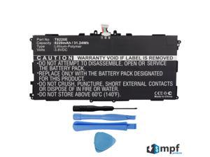 8220mAh T8220E, T8220K Replacement Battery for Samsung Galaxy Note 10.1 2014 SM-P600, SM-P601, SM-P605, SM-P605V Tablets with Installation Tools 8220mAh T8220E, T8220K Replacement Battery for Samsung Galaxy Note 10.1 2014 SM-P600, SM-P601, SM-P605, SM-P605V Tablets with Installation Tools