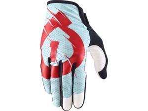 SixSixOne Raji Full Finger Glove : Blue MD Medium SixSixOne Raji Full Finger Glove : Blue MD Medium