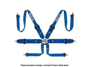 Sparco 04837RHAZ 6Point P-3 Hans Formula Belt Blue 3" Fits:UNIVERSAL 0 - 0 NON Sparco 04837RHAZ 6Point P-3 Hans Formula Belt Blue 3" Fits:UNIVERSAL 0 - 0 NON