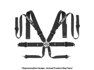 Sparco 04827TWNR 8Point P-3 Double Shoulder Belt Black 3" Fits:UNIVERSAL 0 - 0 Sparco 04827TWNR 8Point P-3 Double Shoulder Belt Black 3" Fits:UNIVERSAL 0 - 0