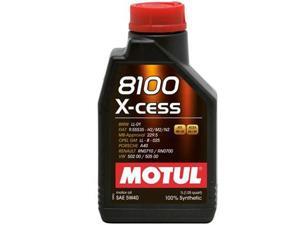 MOTUL Motor Oil - 8100 Series 104989 5L Jug (1.3 gal) Fits:UNIVERSAL 0 - 0 NON MOTUL Motor Oil - 8100 Series 104989 5L Jug (1.3 gal) Fits:UNIVERSAL 0 - 0 NON