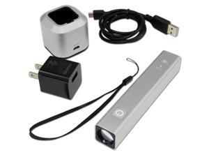 NOCO CL3SV ChargeLight - 250 Lumen LED Flashlight - 2600mAh Lithium Battery Pack - Silver NOCO CL3SV ChargeLight - 250 Lumen LED Flashlight - 2600mAh Lithium Battery Pack - Silver