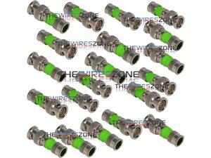 BNC Compression Type 75 Ohm Coaxial Coax RG59 CCTV Connector (20/pack) BNC Compression Type 75 Ohm Coaxial Coax RG59 CCTV Connector (20/pack)