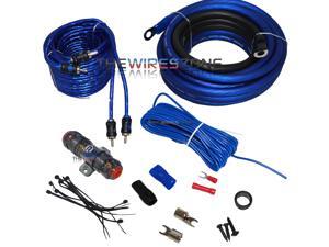Raptor R4AK4 Mid Series 950W Watts 4 Gauge Amplifier Install Kit with RCA Cable Raptor R4AK4 Mid Series 950W Watts 4 Gauge Amplifier Install Kit with RCA Cable