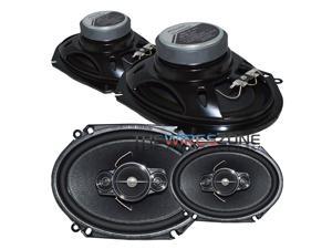 Pioneer TS-A6886R 4-Way 350W 6" x 8" or 5" x 7" Coaxial Car Speaker (2 pairs) Pioneer TS-A6886R 4-Way 350W 6" x 8" or 5" x 7" Coaxial Car Speaker (2 pairs)