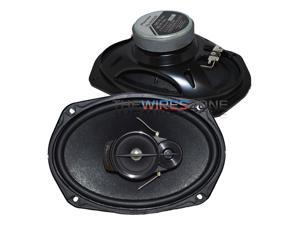 Pioneer TS-A6966R 3-Way 6" x 9" 420 Watts Flush-Mount Car Speaker (pair) 6x9" Pioneer TS-A6966R 3-Way 6" x 9" 420 Watts Flush-Mount Car Speaker (pair) 6x9"