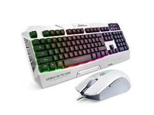 Qisan Gaming Keyboard and Mouse Combo Set LED Backlight USB Wired Keyboard 6 Button 4 DPI Gaming Mouse Qisan Gaming Keyboard and Mouse Combo Set LED Backlight USB Wired Keyboard 6 Button 4 DPI Gaming Mouse