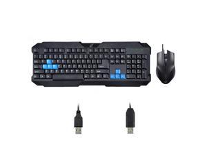 Qisan Desktop USB Wired Standard Keyboard + USB Wired Mouse Combo Set Full Size keyboard With US Layout Qisan Desktop USB Wired Standard Keyboard + USB Wired Mouse Combo Set Full Size keyboard With US Layout