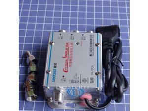 1 in 3 Out TV Signal Amplifier 20dB Household Indoor CATV Adjustable Cable 1 in 3 Out TV Signal Amplifier 20dB Household Indoor CATV Adjustable Cable