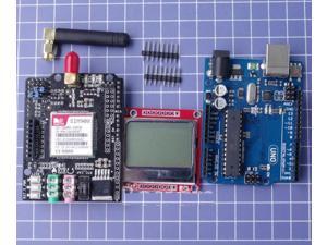 Arduino SIM900 GSM GPRS Shield Wireless Control Module Nokia LCD Uno R3 USB Arduino SIM900 GSM GPRS Shield Wireless Control Module Nokia LCD Uno R3 USB